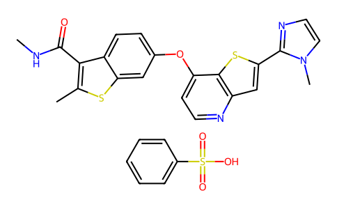 AG-28262 besylate 881688-70-6